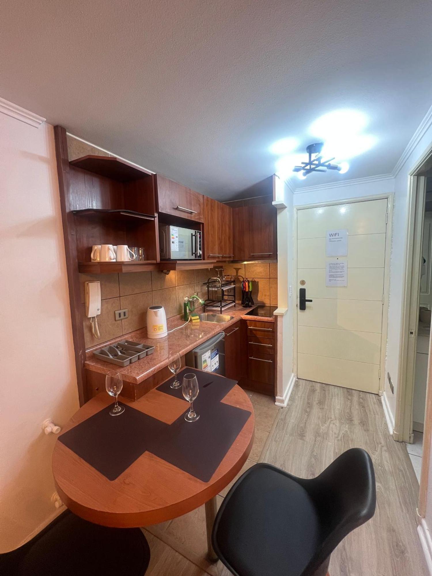 Apartamento Departamentos Centrales Cercano A Metro Santiago